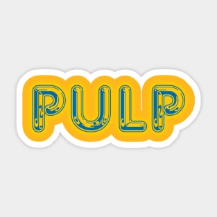 Pulp, Way out Festival, Sweden Sticker